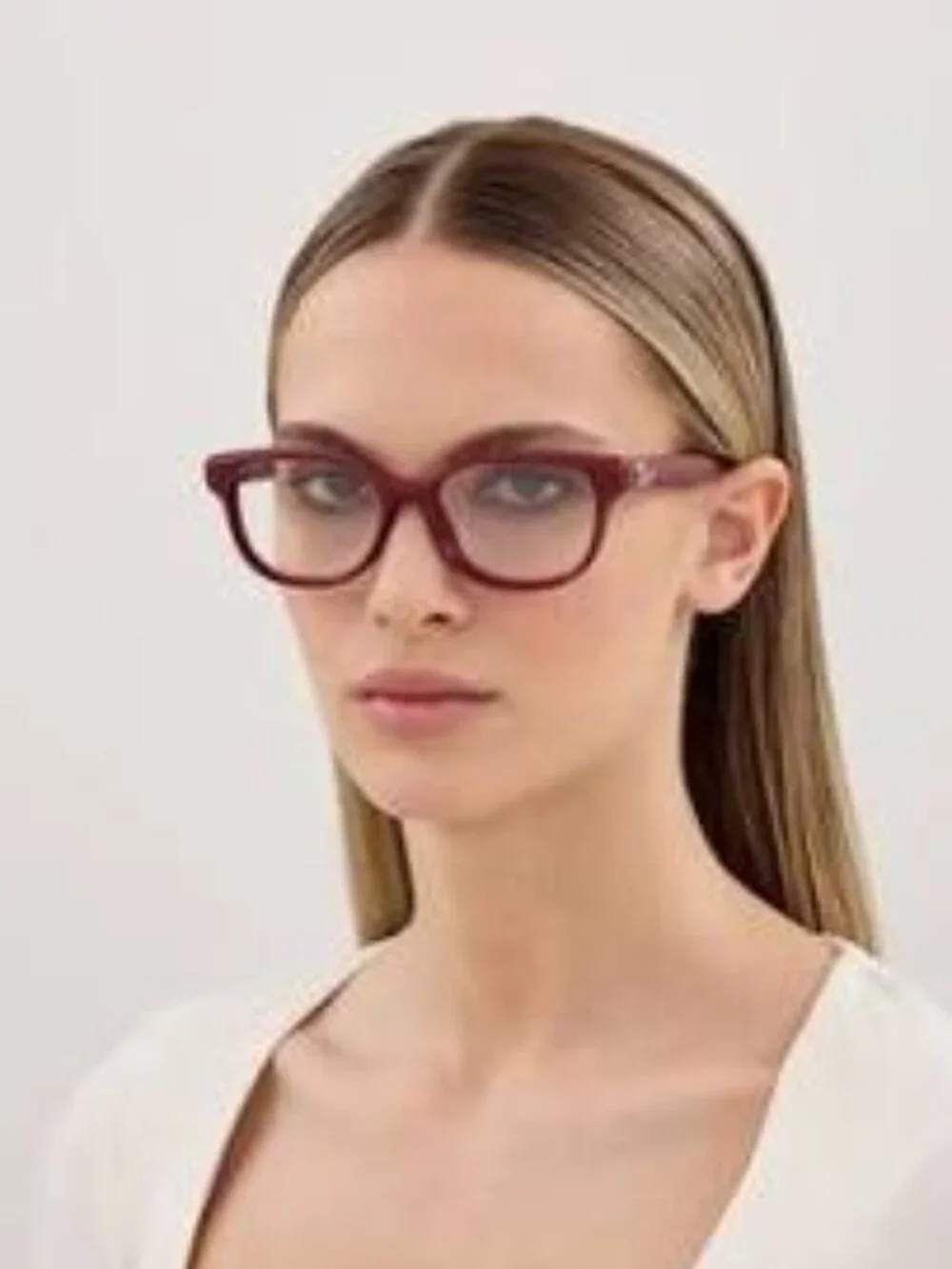 Gucci GG1978O 007 Square Eyeglasses 54mm - Bordeaux